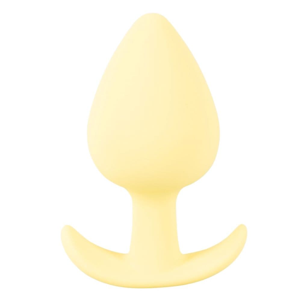 Cuties - Mini Butt Plug Gul - Sexshop.dk
