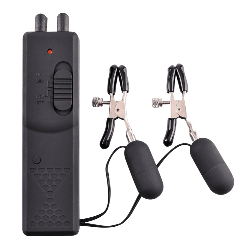 Fetish Fantasy Vibrating Nipple Clamps - Sexshop.dk