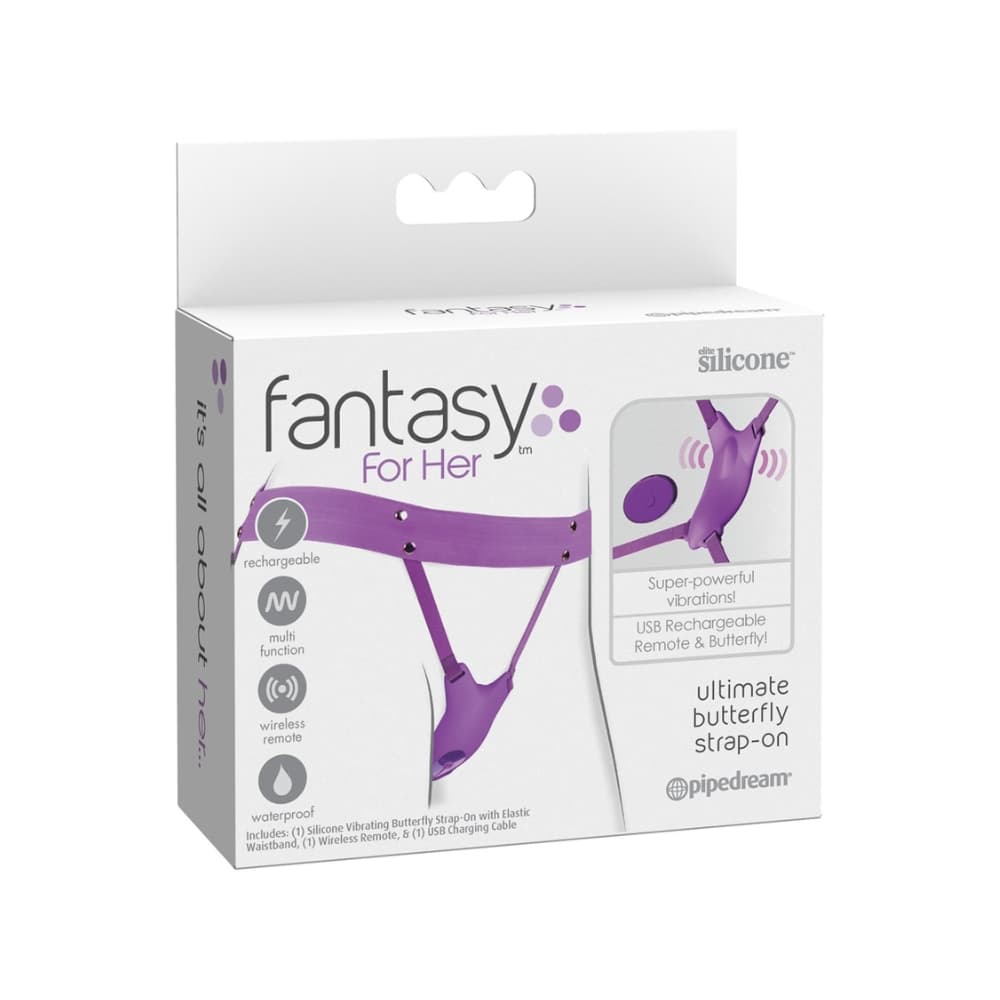 Fantasy For Her - Strap-on med Fjernbetjening - Winkwink.dk