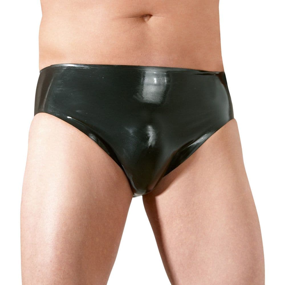 Latex trusse med analdildo - Winkwink.dk