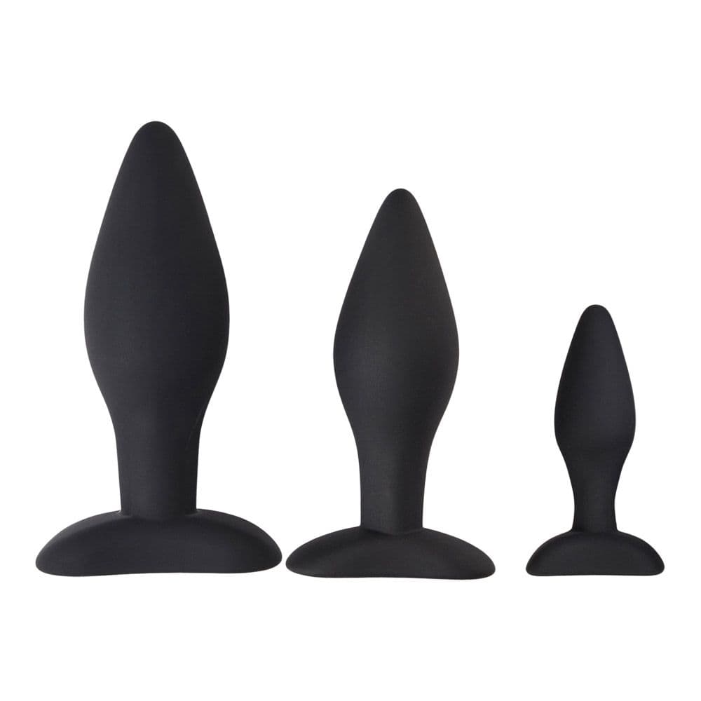 Axus Lite Butt Plug Sæt - 3 stk. - Winkwink.dk