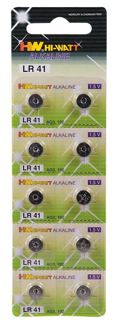 LR41 batterier - 10 stk. - Winkwink.dk