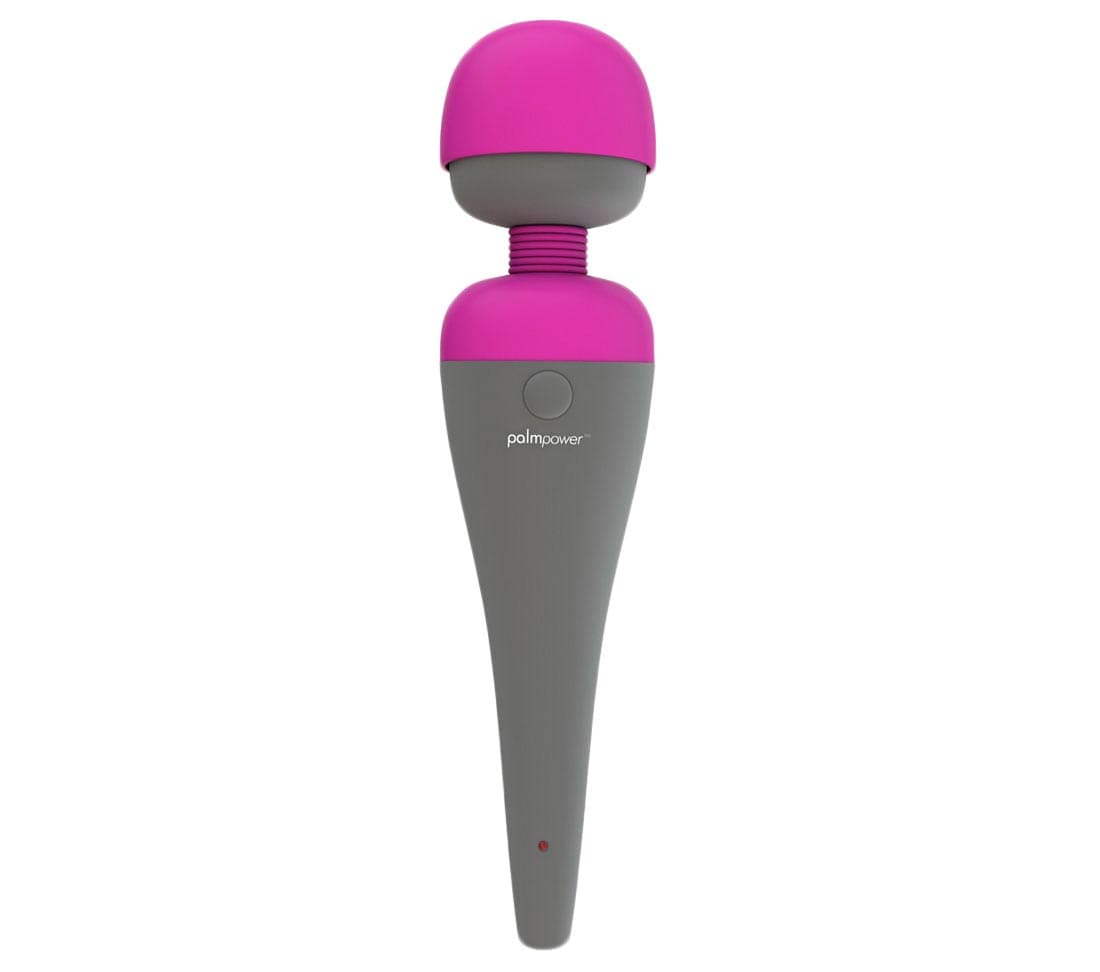 PalmPower Mini Massage Wand m. Aftageligt Hoved - Winkwink.dk