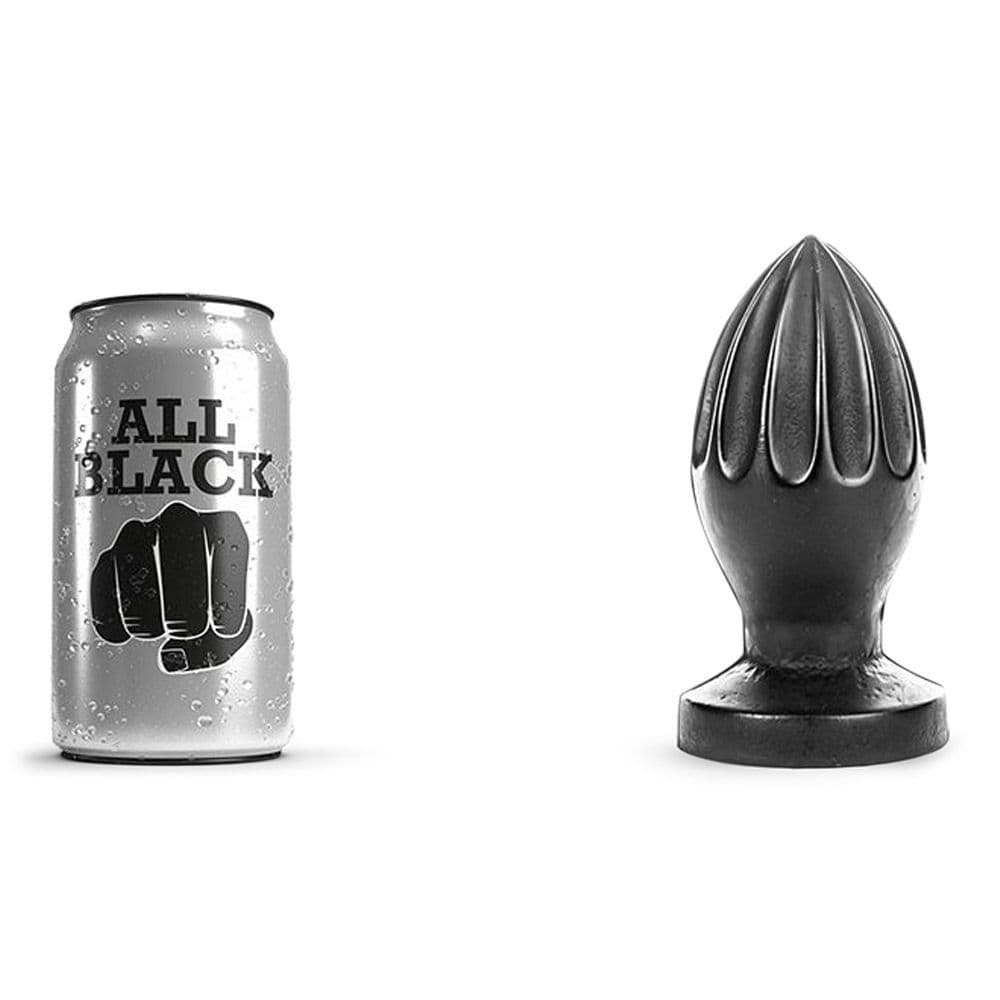 All Black 31 - Stor Butt Plug - Winkwink.dk