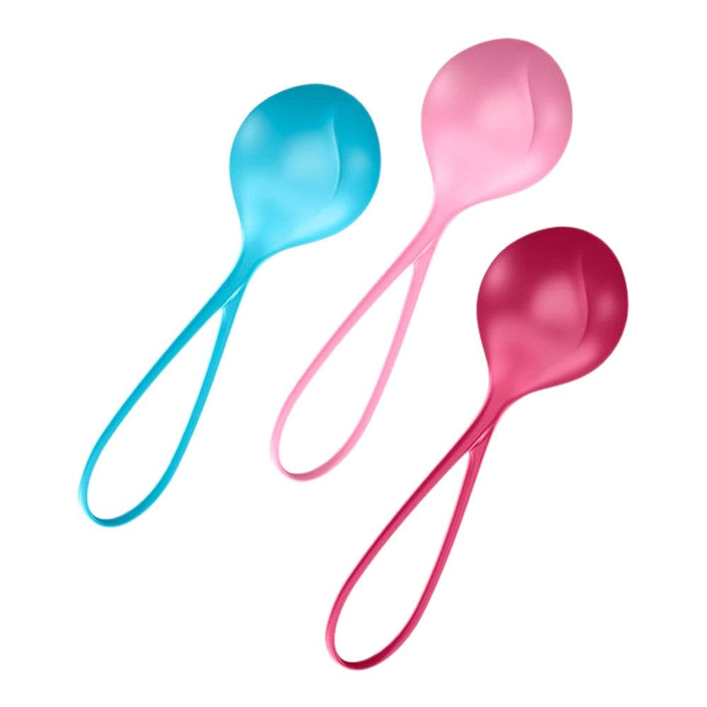 Satisfyer Strengthening Balls  -  Bækkenbundskugler Sæt - Winkwink.dk