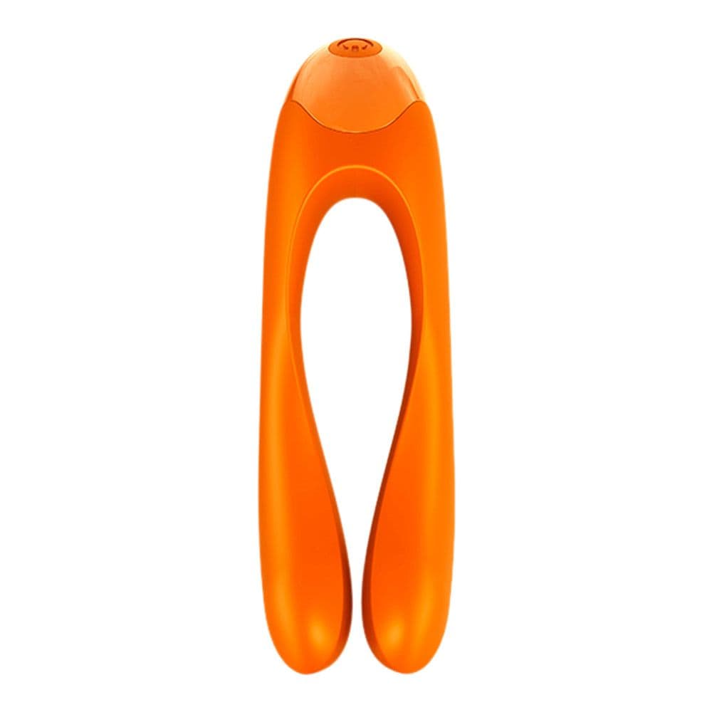 Satisfyer Candy Cane  -  Finger-Vibrator-Orange - Winkwink.dk