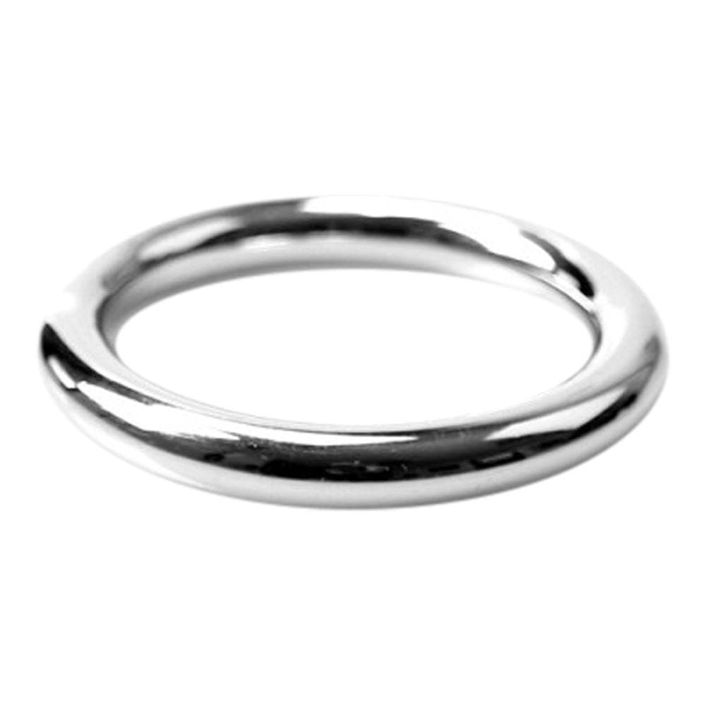 Glat Penisring Af Stål - 40 mm - Winkwink.dk