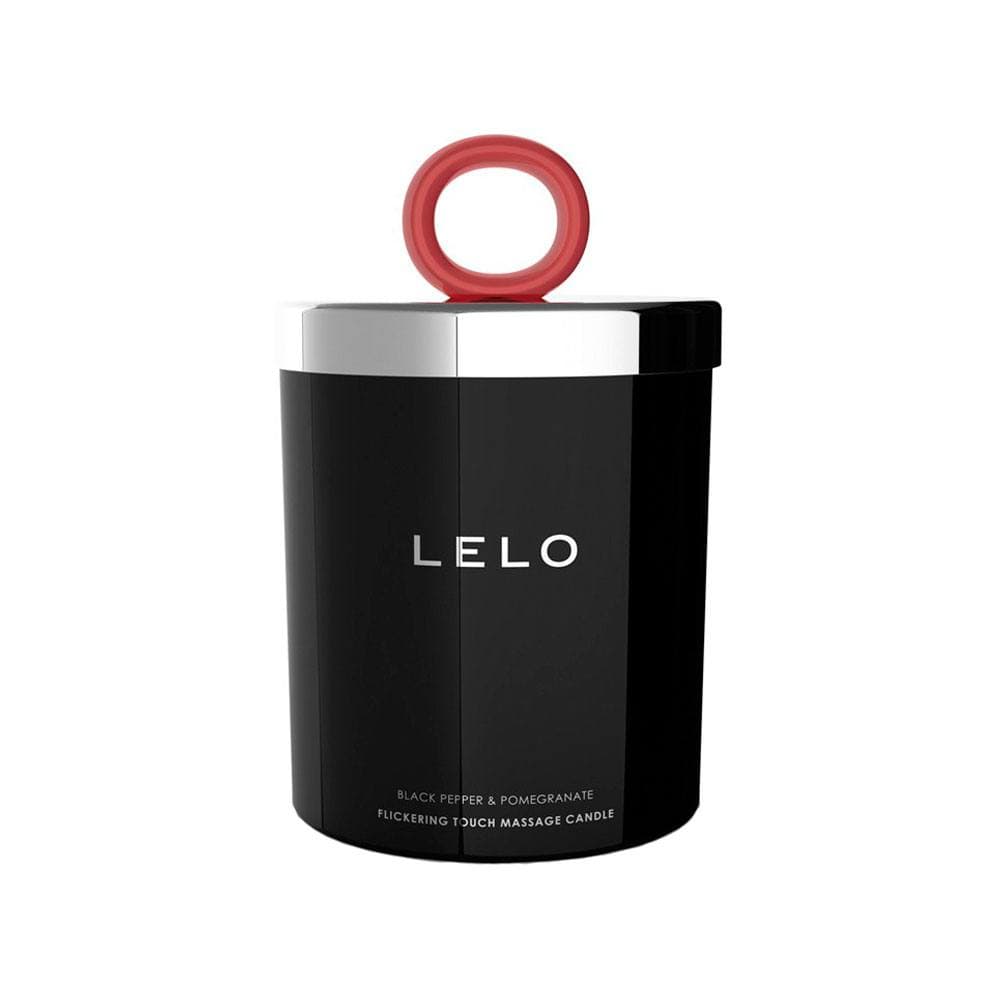 LELO Flickering Touch Massagelys m. Sort peber og granatæble - Winkwink.dk