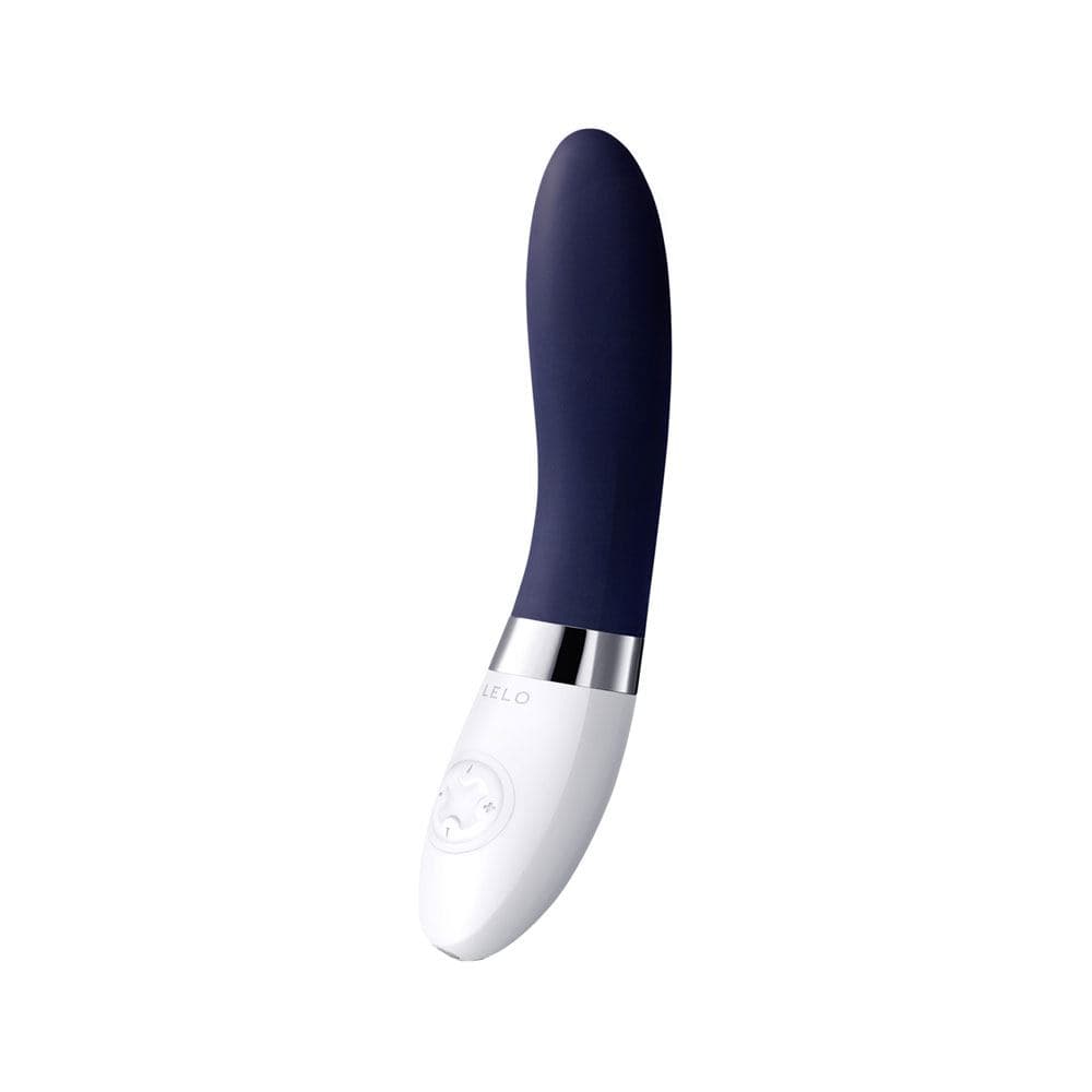 LELO Liv 2  -  Dildo Vibrator med G-punkts stimulator-Blå - Winkwink.dk