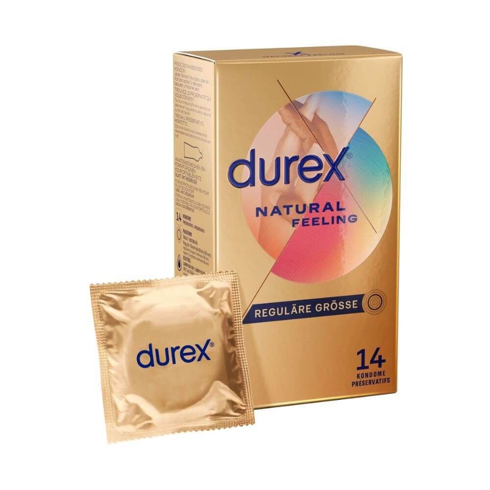 Durex Natural Feeling  -  Kondomer 14 stk - Winkwink.dk