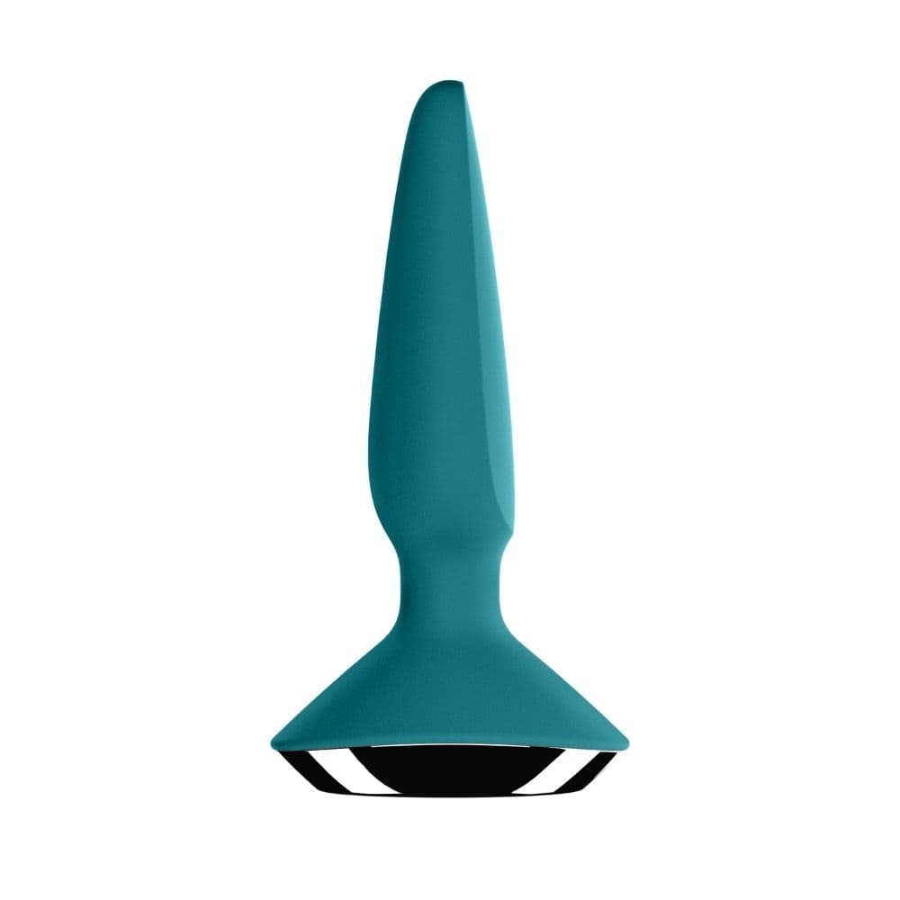 Satisfyer Plug-Ilicious 1  -  Anal-Plug med Vibration-Tyrkis - Winkwink.dk