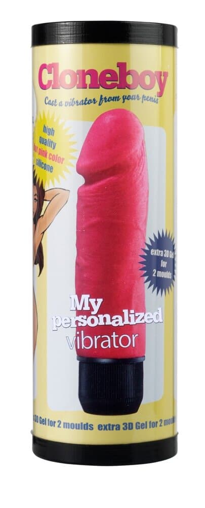CLONEBOY - LAV SELV DILDO MED VIBRATOR PINK - Nautii.dk