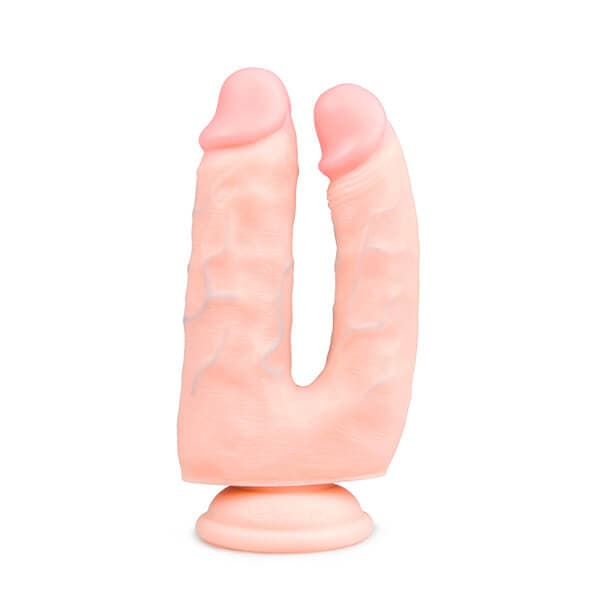 EASYTOYS - REALISTISK DOUBLE DONG 18CM - Nautii.dk