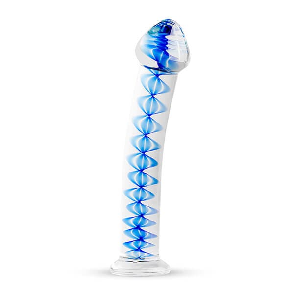 GILDO - BLÅ GLAS DILDO NO 04 - Nautii.dk