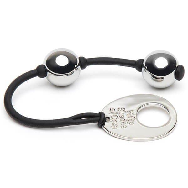 FIFTY SHADES OF GREY - SILVER PLEASURE BÆKKENBUNDSKUGLER - Nautii.dk