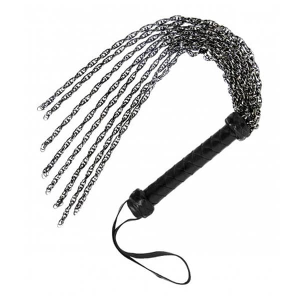 MASTER SERIES - GUNMETAL CHAIN FLOGGER - Nautii.dk