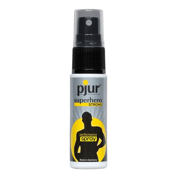 PJUR - SUPERHERO STRONG PERFORMANCE DELAY SPRAY 20ML - Nautii.dk