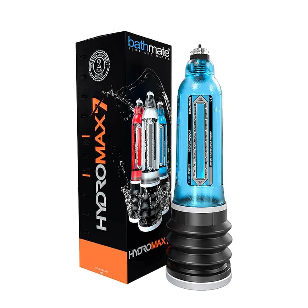 Bathmate Hydromax 7 Penispumpe - Blå - Private Play