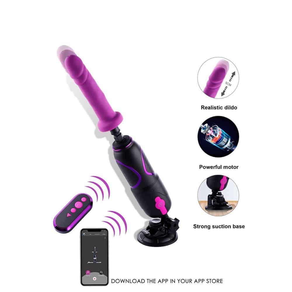 Hismith Premium Traveler 2.0 App-Styret Sexmaskine - Private Play