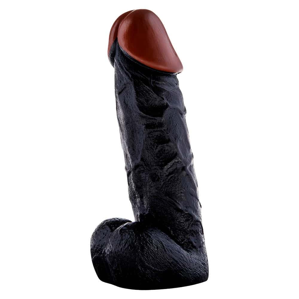 Toy Joy Prince Of Namibia Sort Dildo med Kugler 20 cm - Private Play