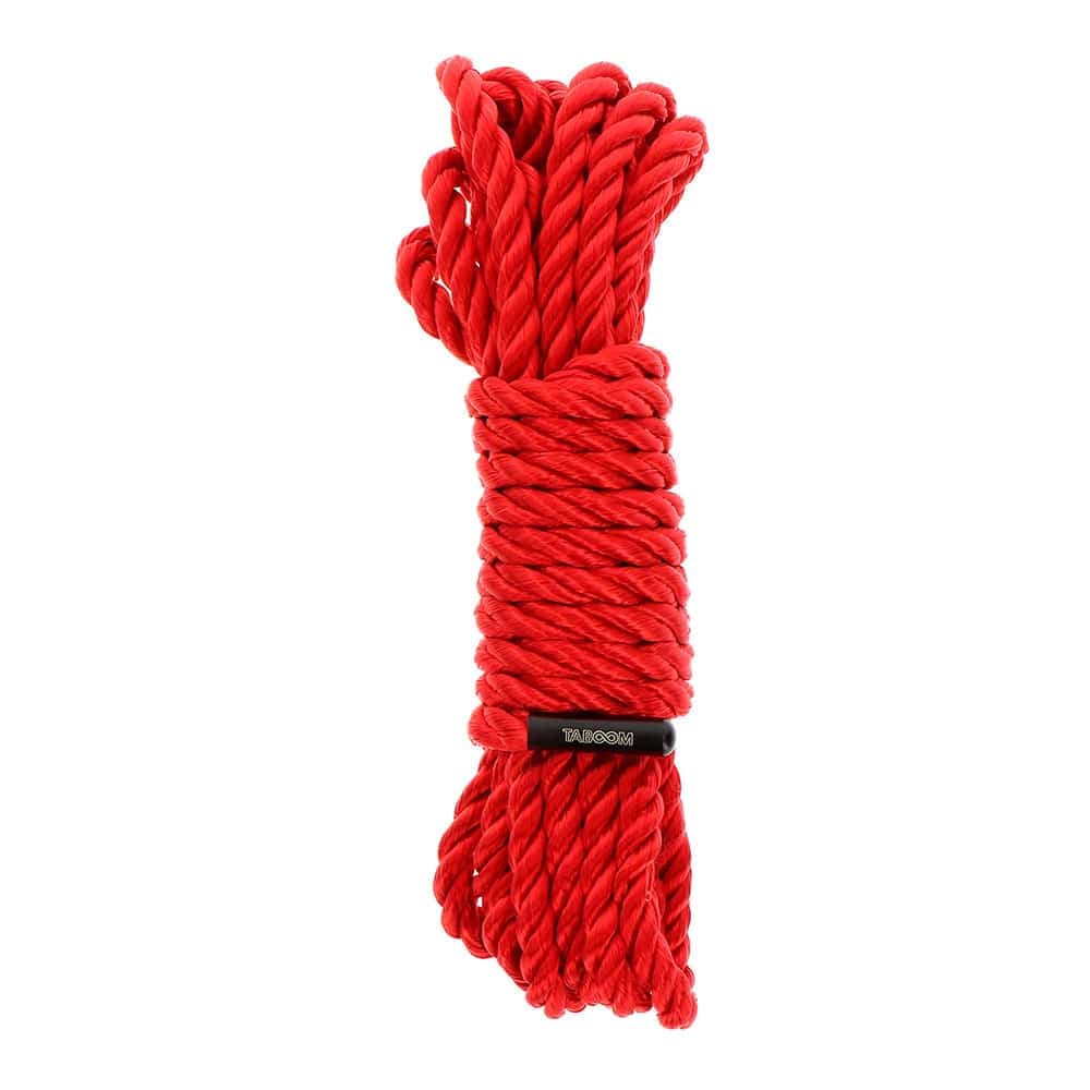 Taboom Bondage Reb 5 Meter - Rød - Private Play