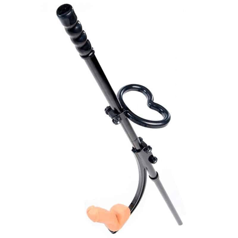 LoveBotz Pleasure Pole I Sort med Tilbehør - Private Play