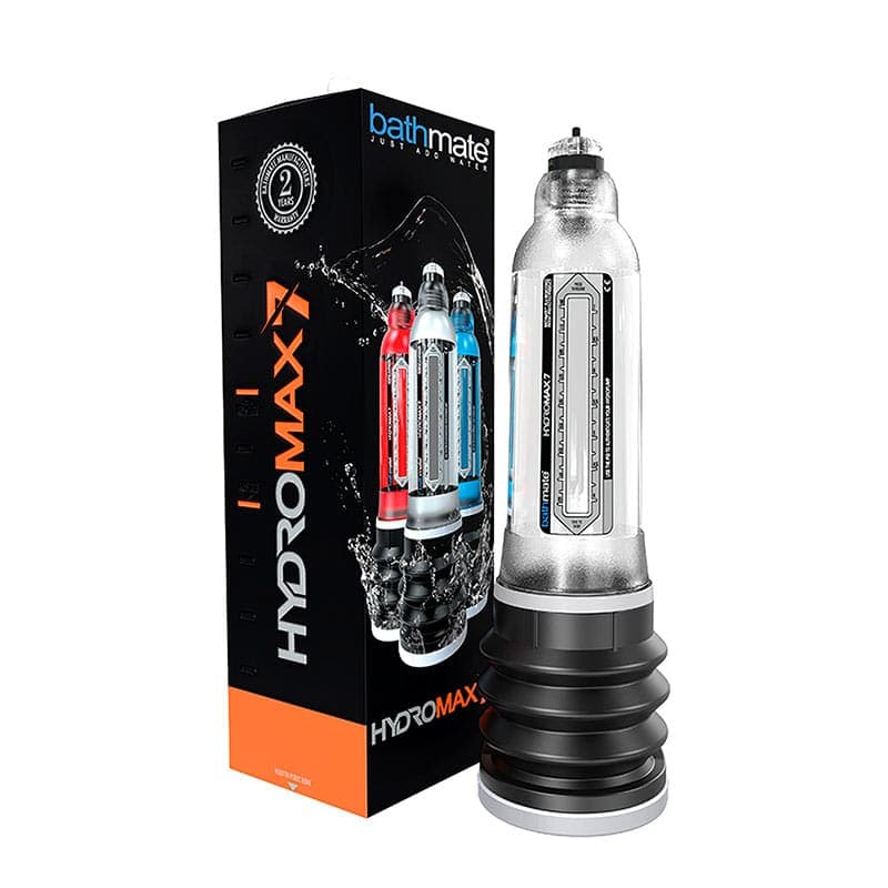 Bathmate Hydromax 7 Penispumpe - Transparent - Private Play