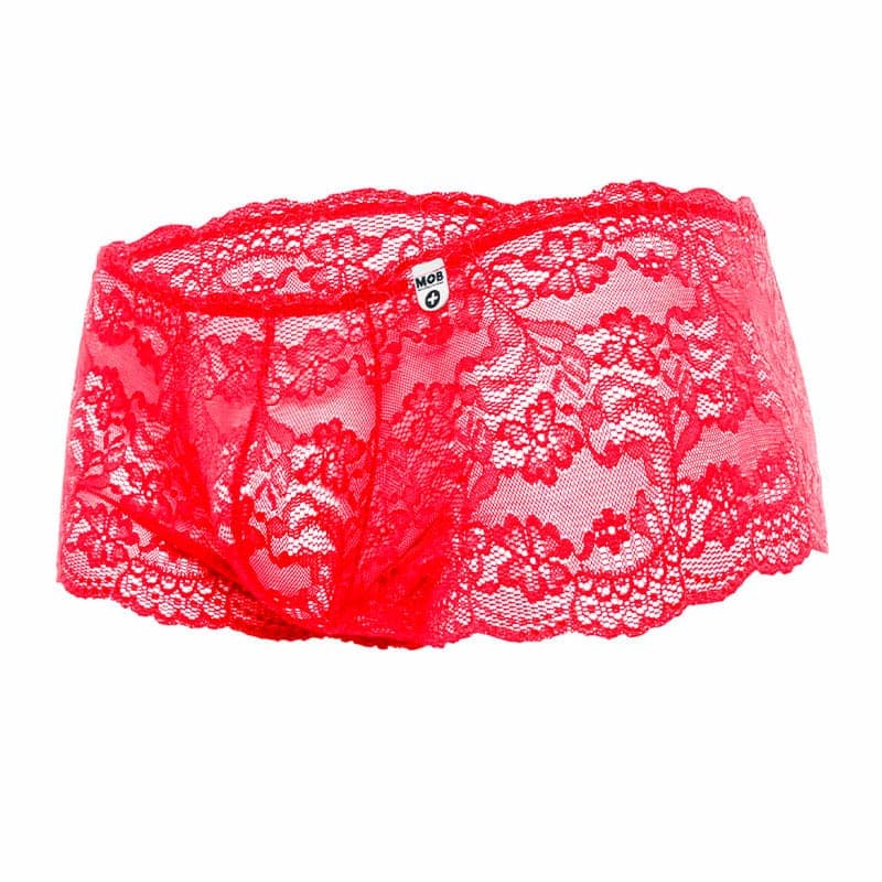 MOB Eroticwear Jonas Blonde Boksershorts - L/XL - Rød - Private Play