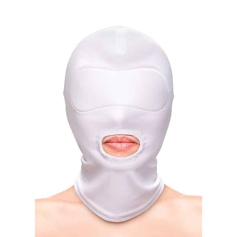 NS Novelties Fetish & Fashion Mouth Hood - Hvid - Private Play