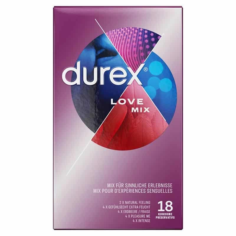 Durex Love Mix kondom 18 stk. - Private Play