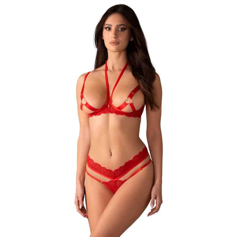 Obsessive Cupide Desir Lingeri Sæt - S/M - Private Play
