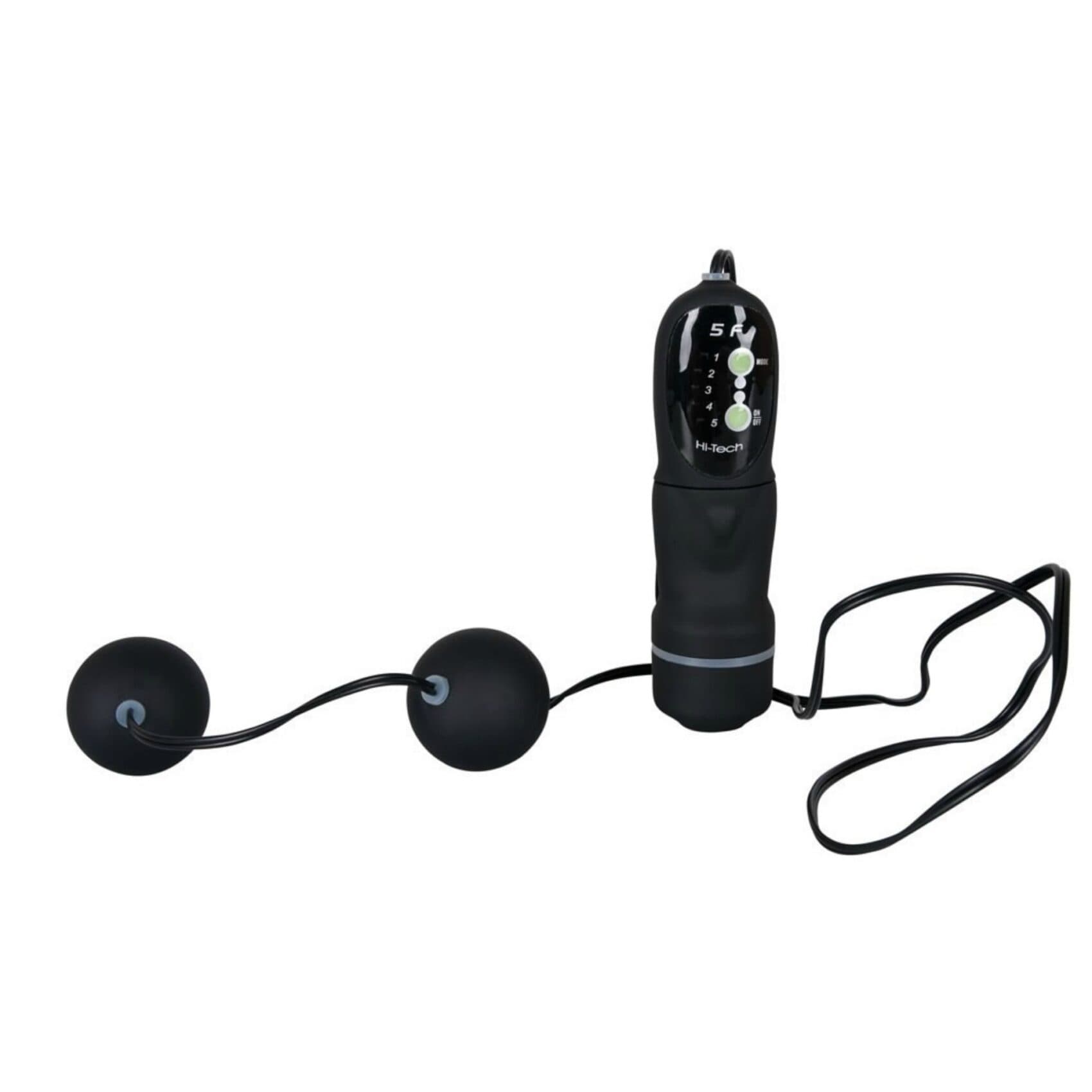 Bækkenbundskugler Velvet Vibrating Black Balls - SMRS.dk