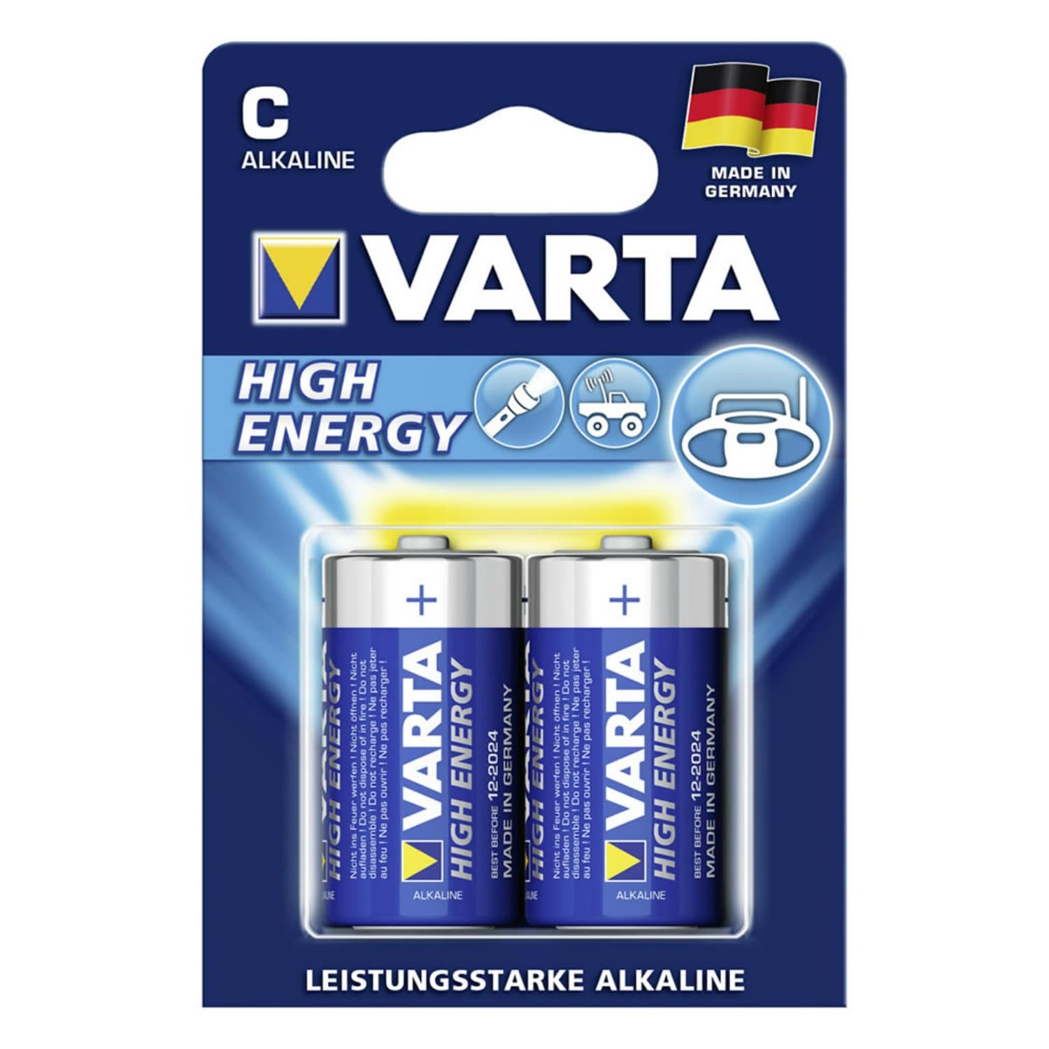 Varta C Batterier High Energy 1,5v - SMRS.dk