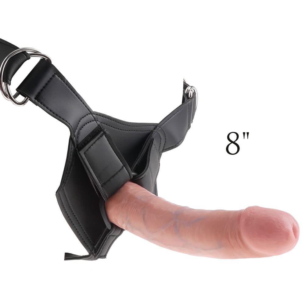 King Cock Strap-On Dildo med Harness - SMRS.dk