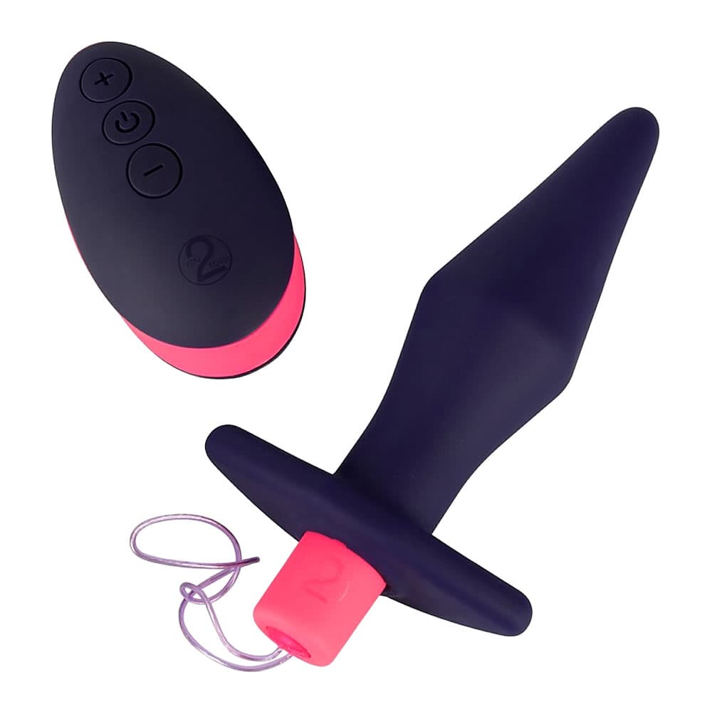 You2Toys Anal Plug med Vibrator og Fjernbetjening - SMRS.dk