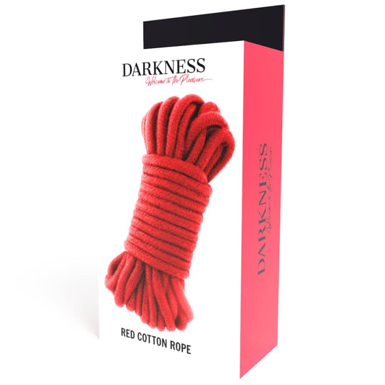 Darkness Rødt Reb 10 m - SMRS.dk