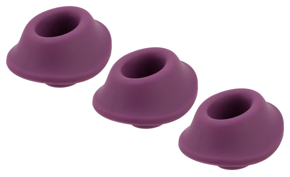 Udskiftningshætter 3 stk. "Purple" - ORION Erotik Shop