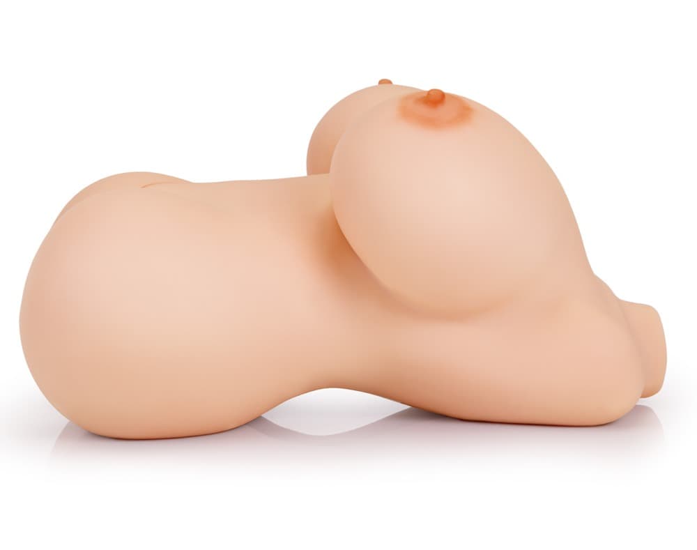 Masturbator "Big Titty Torso" med vagina- og anusåbning, indvendig stimuleringsstruktur - ORION Erotik Shop