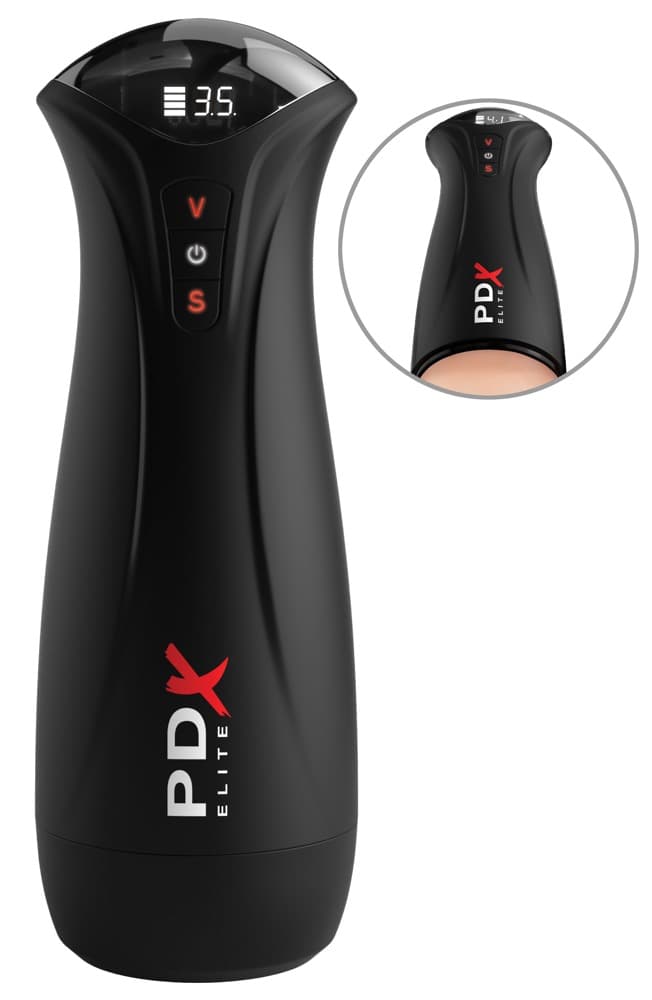Masturbator "žFuck-Gasm" med sugefunktion og vibrationer - ORION Erotik Shop