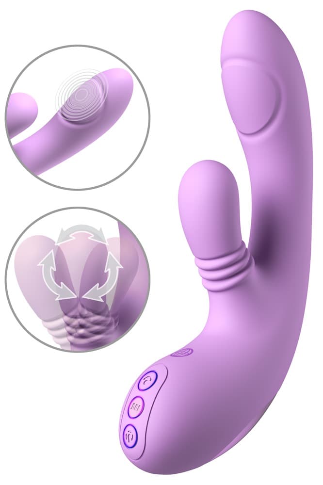Rabbit Vibrator "IntiMotion Flutter Pro" med 4 motorer - ORION Erotik Shop