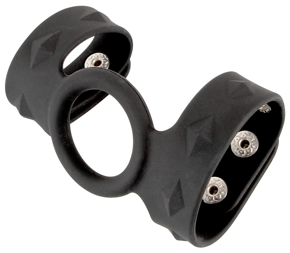 Silikone penis-testikel bælte - ORION Erotik Shop