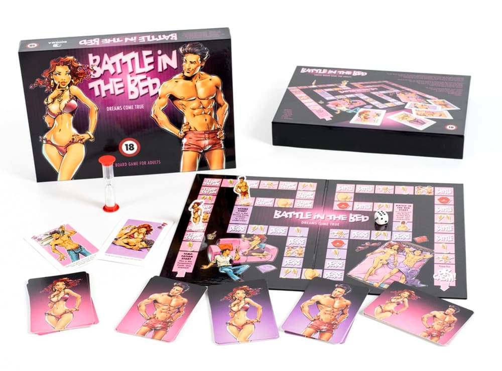 Brætspil "Battle in the bed" - ORION Erotik Shop