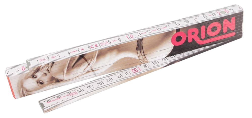 Tommestok med motiv, 2 meter - ORION Erotik Shop