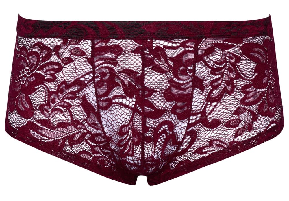 Blonde-pants i elegant mørkerød - ORION Erotik Shop