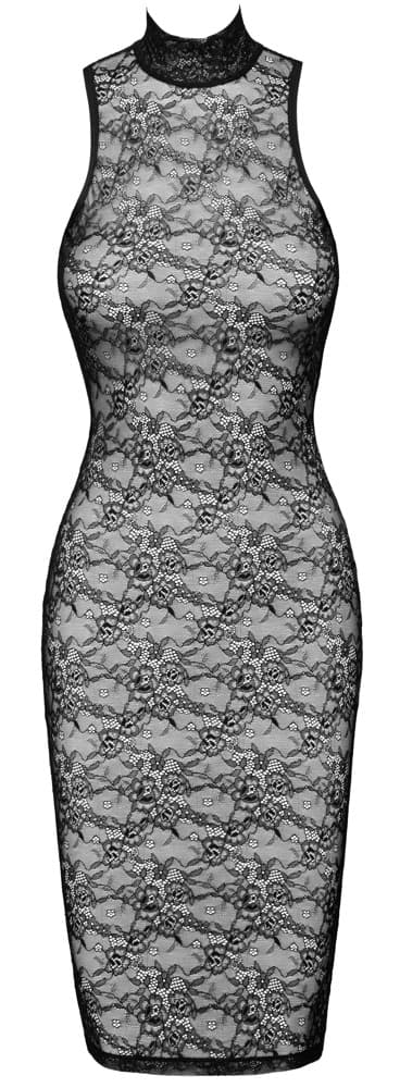 Kjole fremstillet af blomstret blonde - ORION Erotik Shop