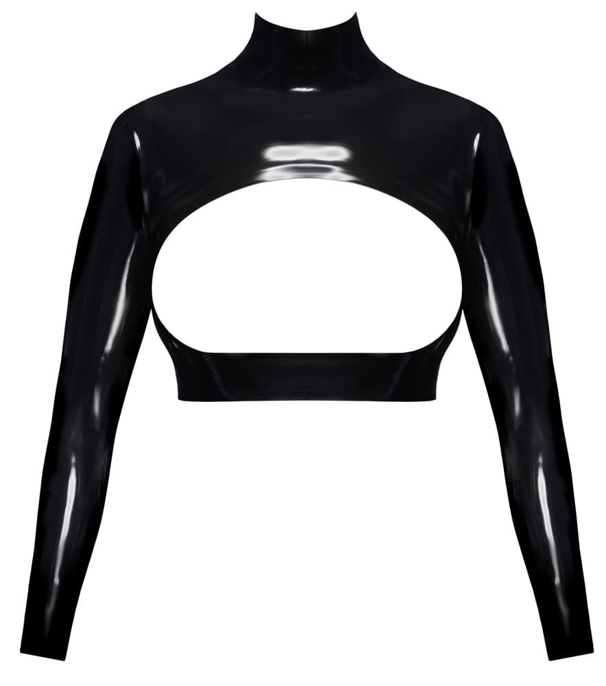 Latex-skjorte brystfri - ORION Erotik Shop