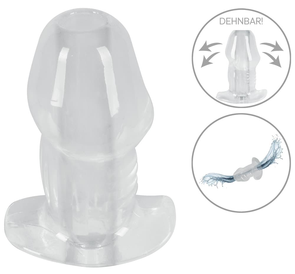 Analplug med tunnel - ORION Erotik Shop