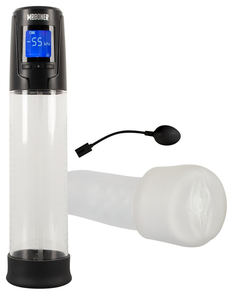 Penispumpe "Automatic Masturbation Pump" inklusive vibro-vagina sleeve - ORION Erotik Shop