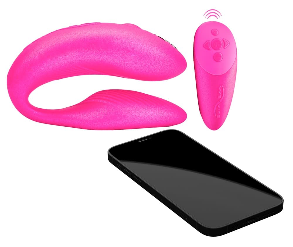 Parvibrator "Chorus" med squeeze-fjernbetjening - ORION Erotik Shop
