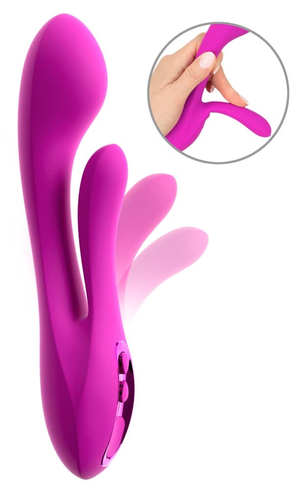 Dobbeltvibrator "Flexible Function be Tempting" med 2 x 10 vibrationsindstillinger - ORION Erotik Shop